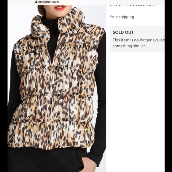 St. John Jackets & Blazers - St. John collection puffy vest medium